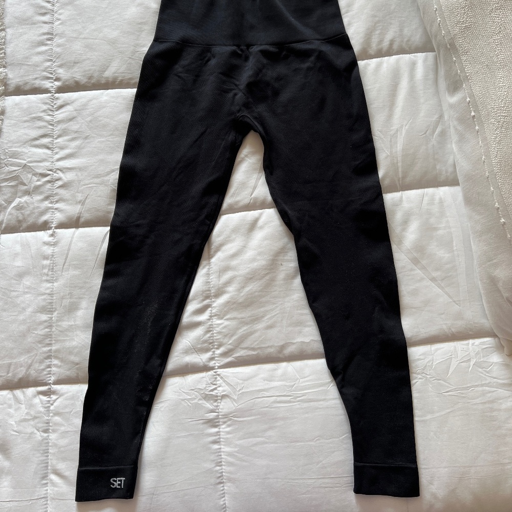 Set Active SculptFlex Leggings in Onyx